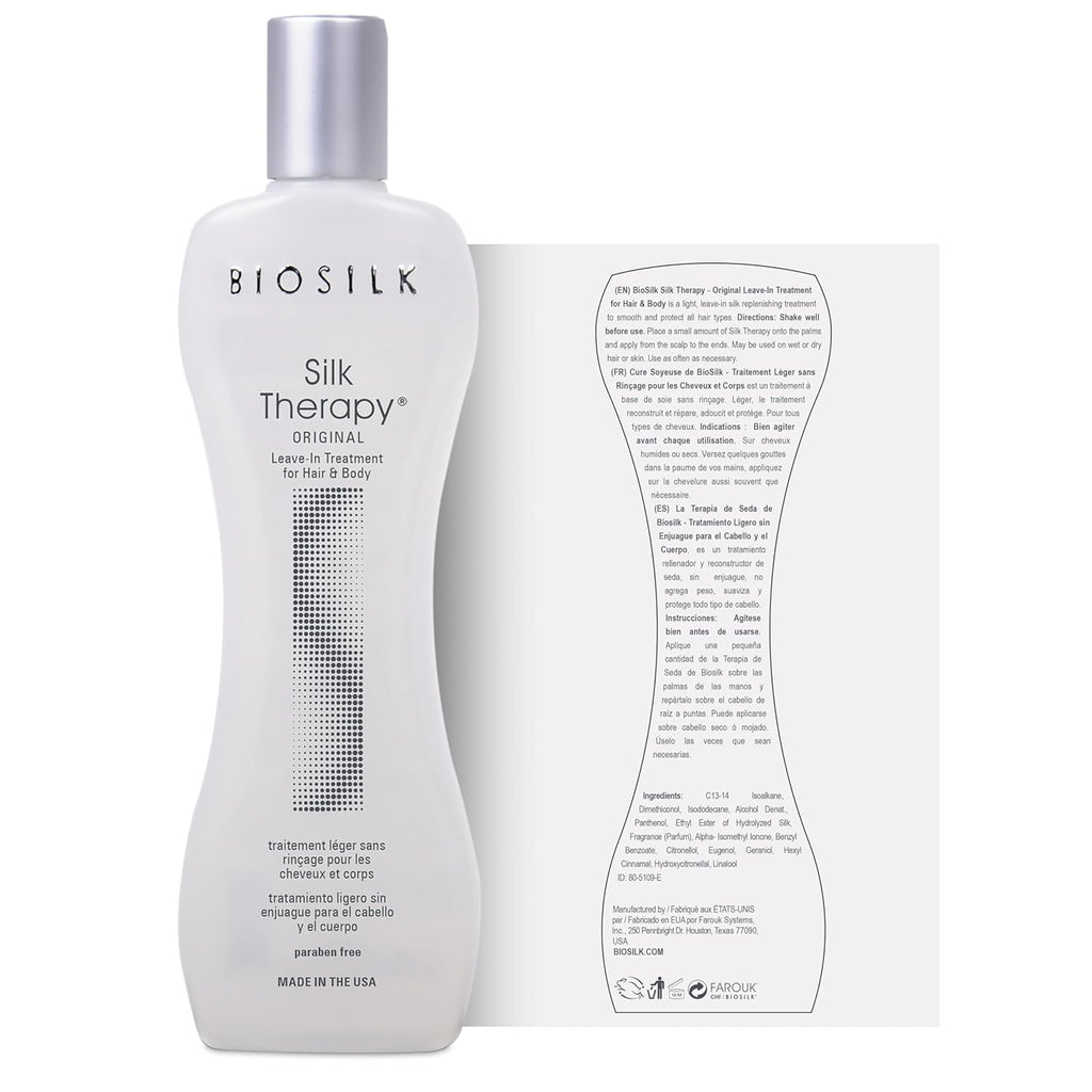 Silk Therapy Original, Leave-In Hair Treatment, 2.26 Oz