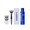 Original Shaving Kit for Men - Razor Handle, 3 Refills, Shave Gel