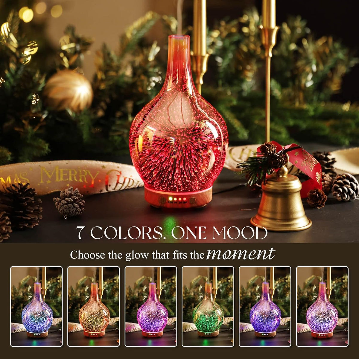 150Ml Handmade Essential Oil Diffuser 6H Runtime