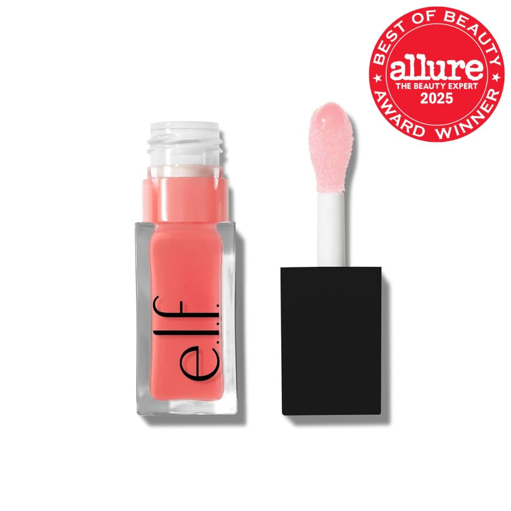 Glow Reviver Lip Oil, Tinted, Hydrating & Non-Sticky, Pink Quartz