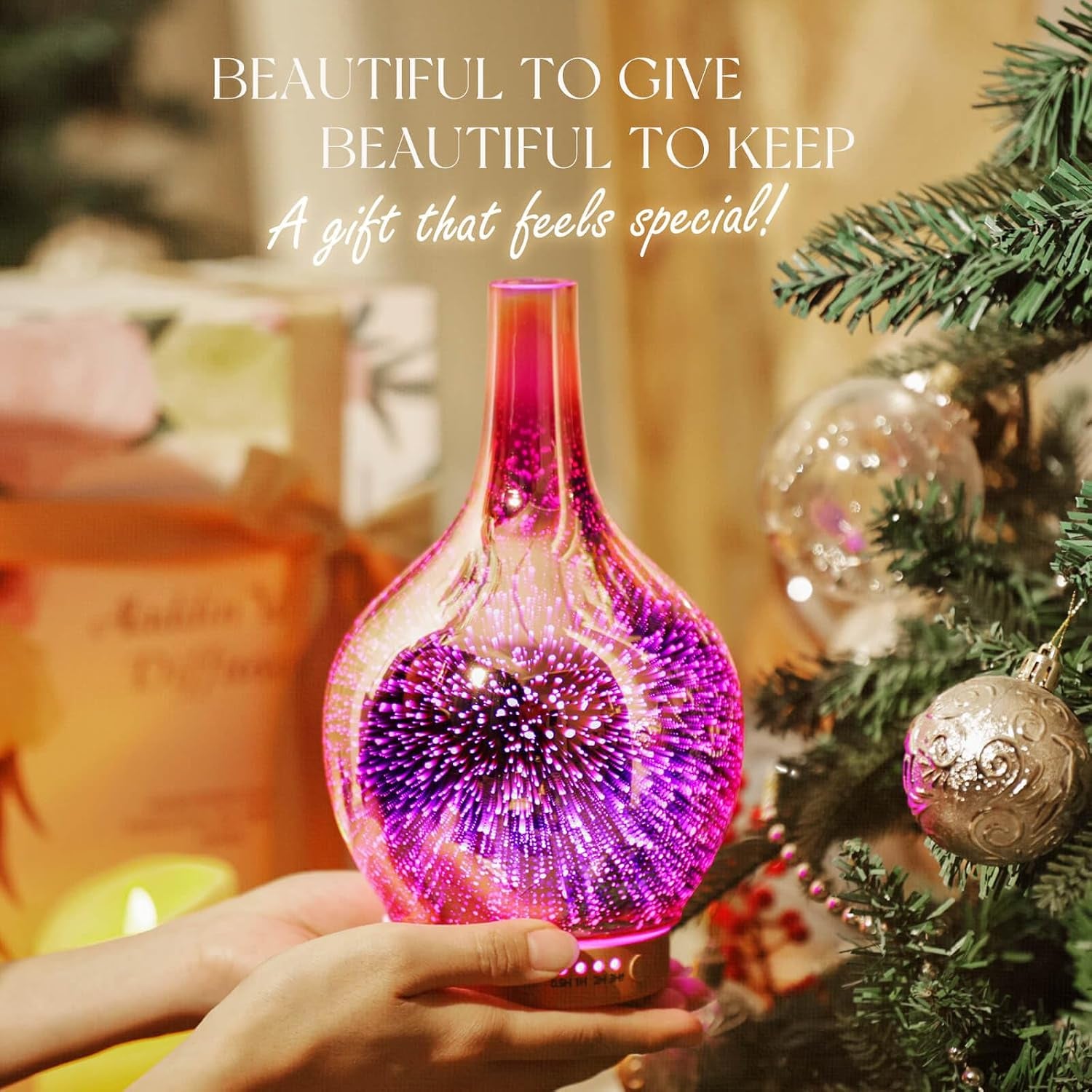 150Ml Handmade Essential Oil Diffuser 6H Runtime